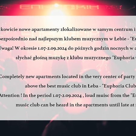 Party Avangarde Apartments City Center Łeba Exterior foto